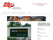 Tablet Screenshot of lakeholmz.com